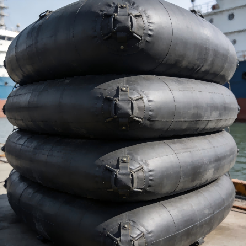 SunKai brugerdefinerede højtydende marineairbags har lanceret 12.000 tons fragtfartøj