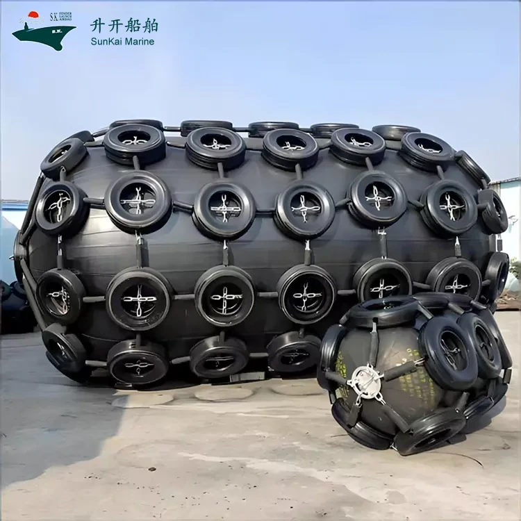 Klar til at sende! Et parti marineskærme til havne færdiggjort hos Qingdao SunKai Marine Supplies Co., Ltd., klar til levering