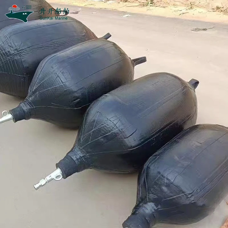 Oppustelige pluggende airbags
