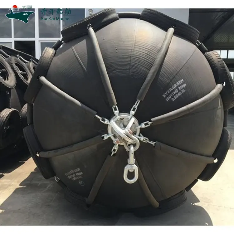 Reb Net Covered Flydende Pneumatisk Fender